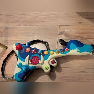 B Toys Interactive Dog Guitar Woofer Working Condition Toy Guitar - Tested